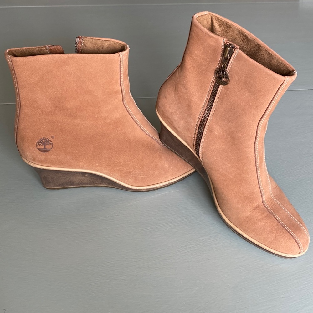 Timberland wedge bootie